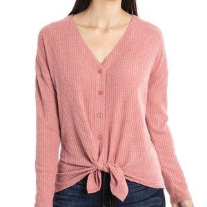 Isaac Mizrahi Long Sleeved Button Front‎ Cardigan Sweater Size Medium